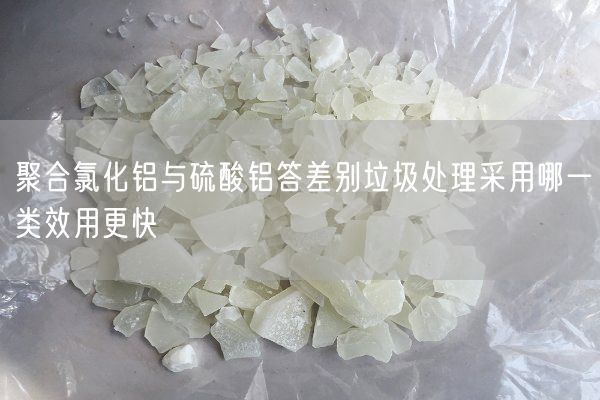 聚合氯化鋁與硫酸鋁答差別垃圾處理采用哪一類(lèi)效用更快(圖6)